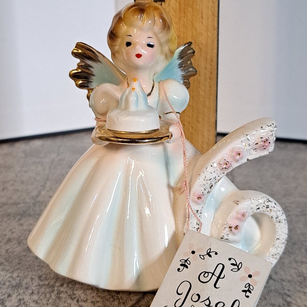Vintage Josef Originals Age 6 Birthday Girls Figurine - Picture 8 of 8